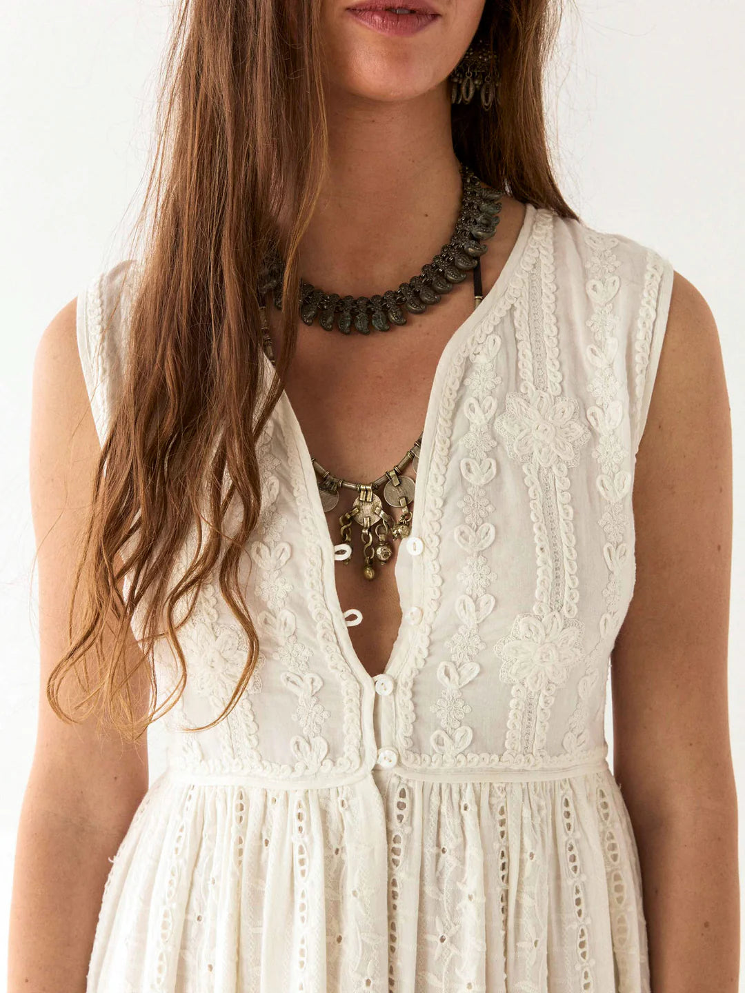 Amandine Dress Pearl