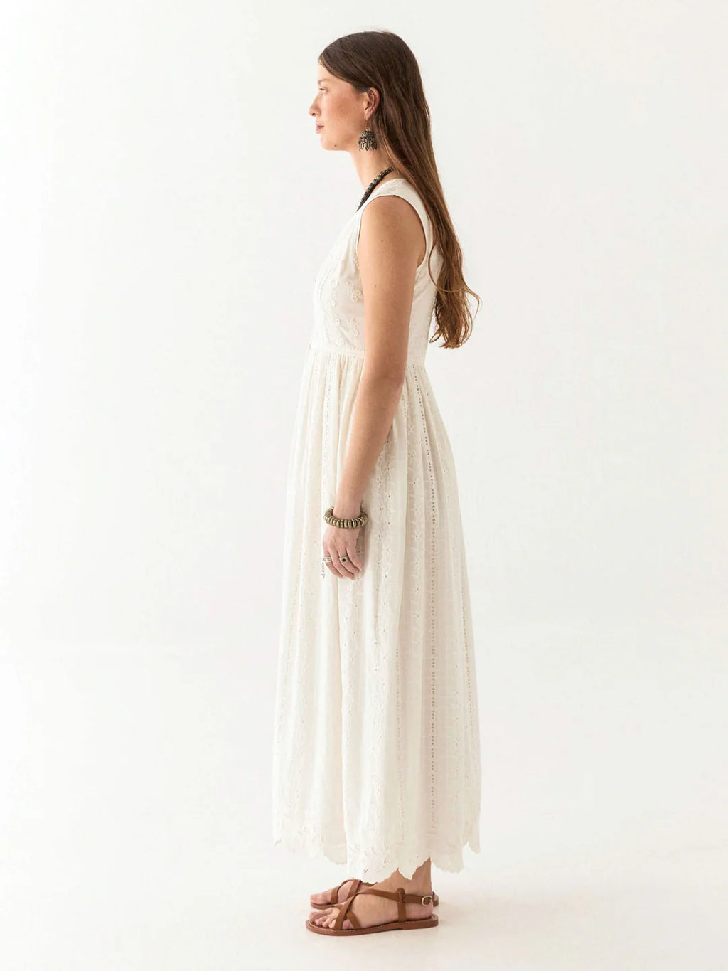 Amandine Dress Pearl