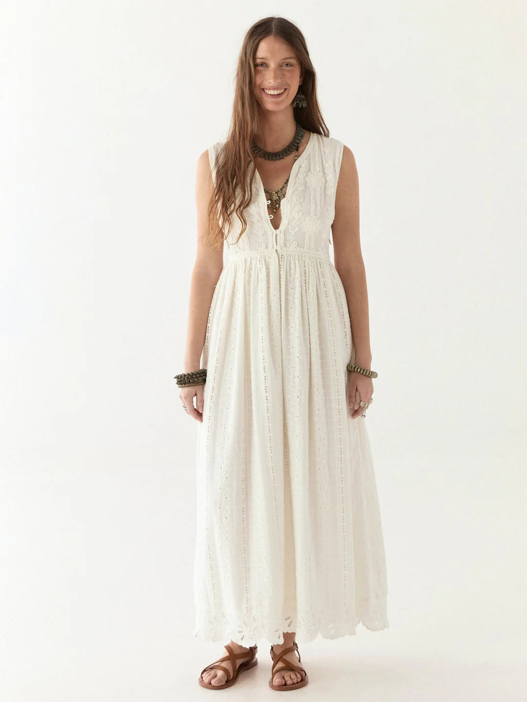Amandine Dress Pearl