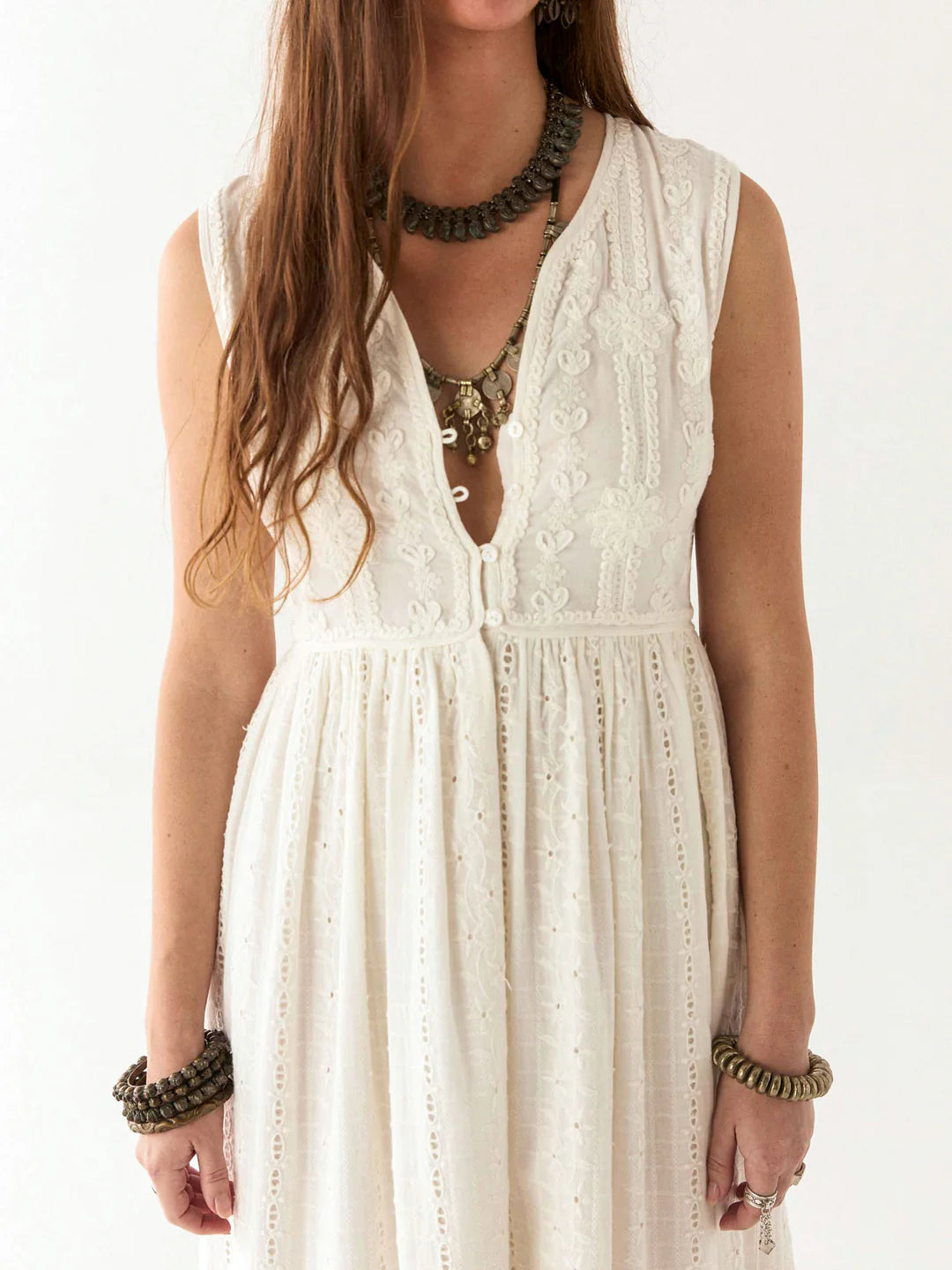 Amandine Dress Pearl