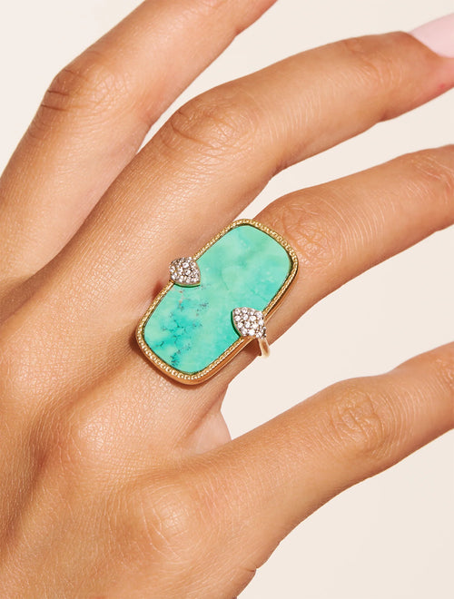Bague Sangha - Turquoise