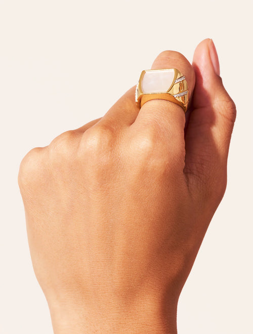 Bague Seema - Nacre