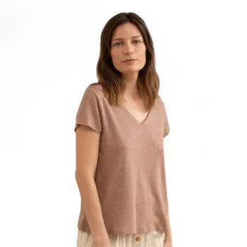 Baspico Li T-shirt Tostado