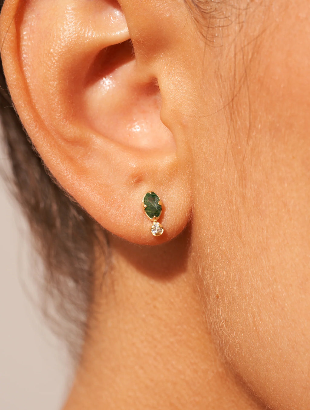 Boucles d'oreilles Mani - Aventurine