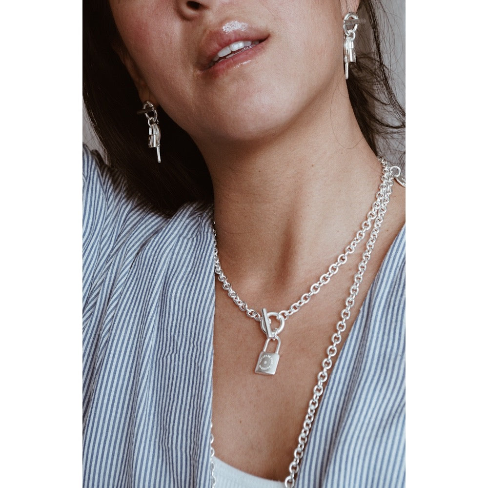 Collier en plaqué argent