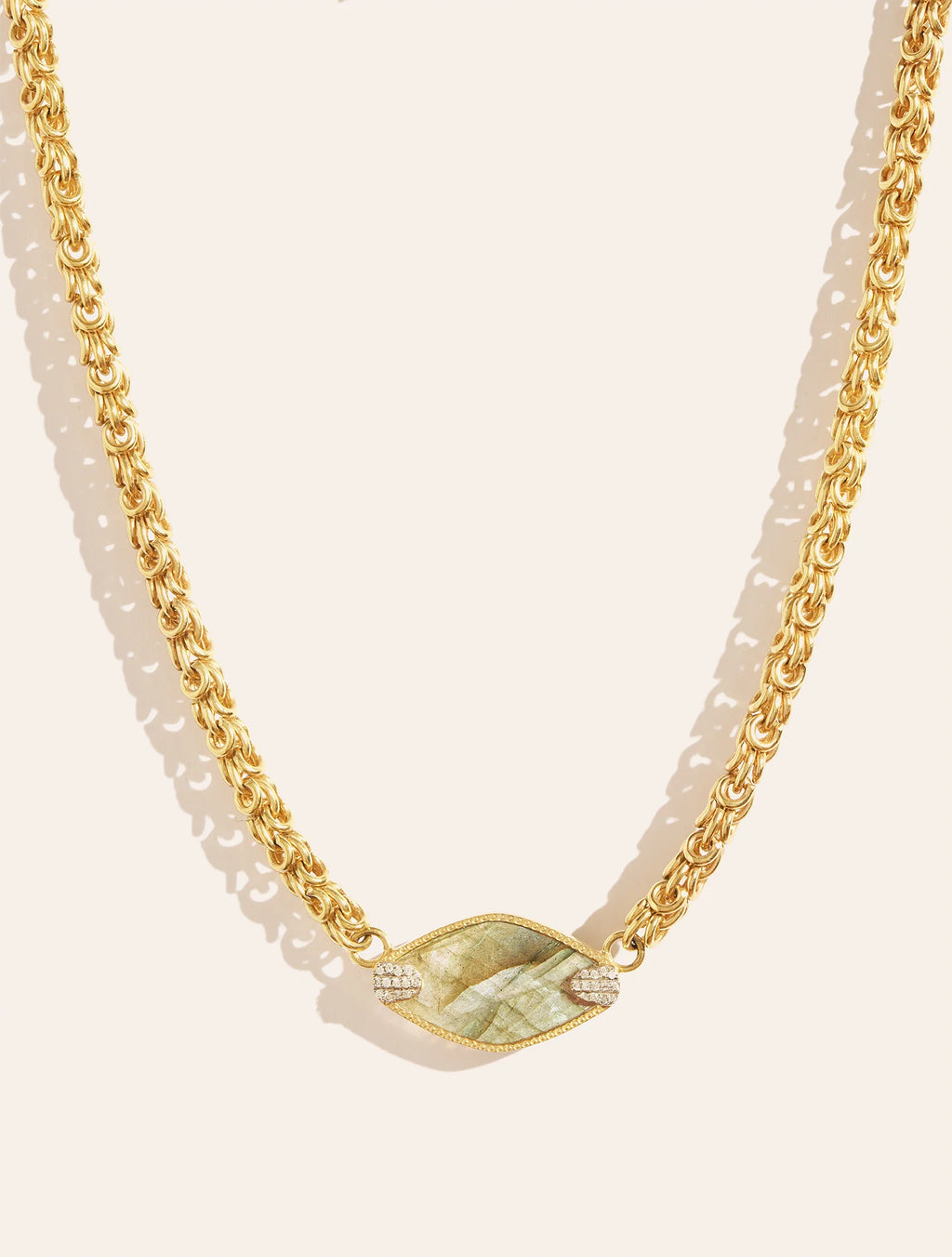 Collier Mayan – Labradorite