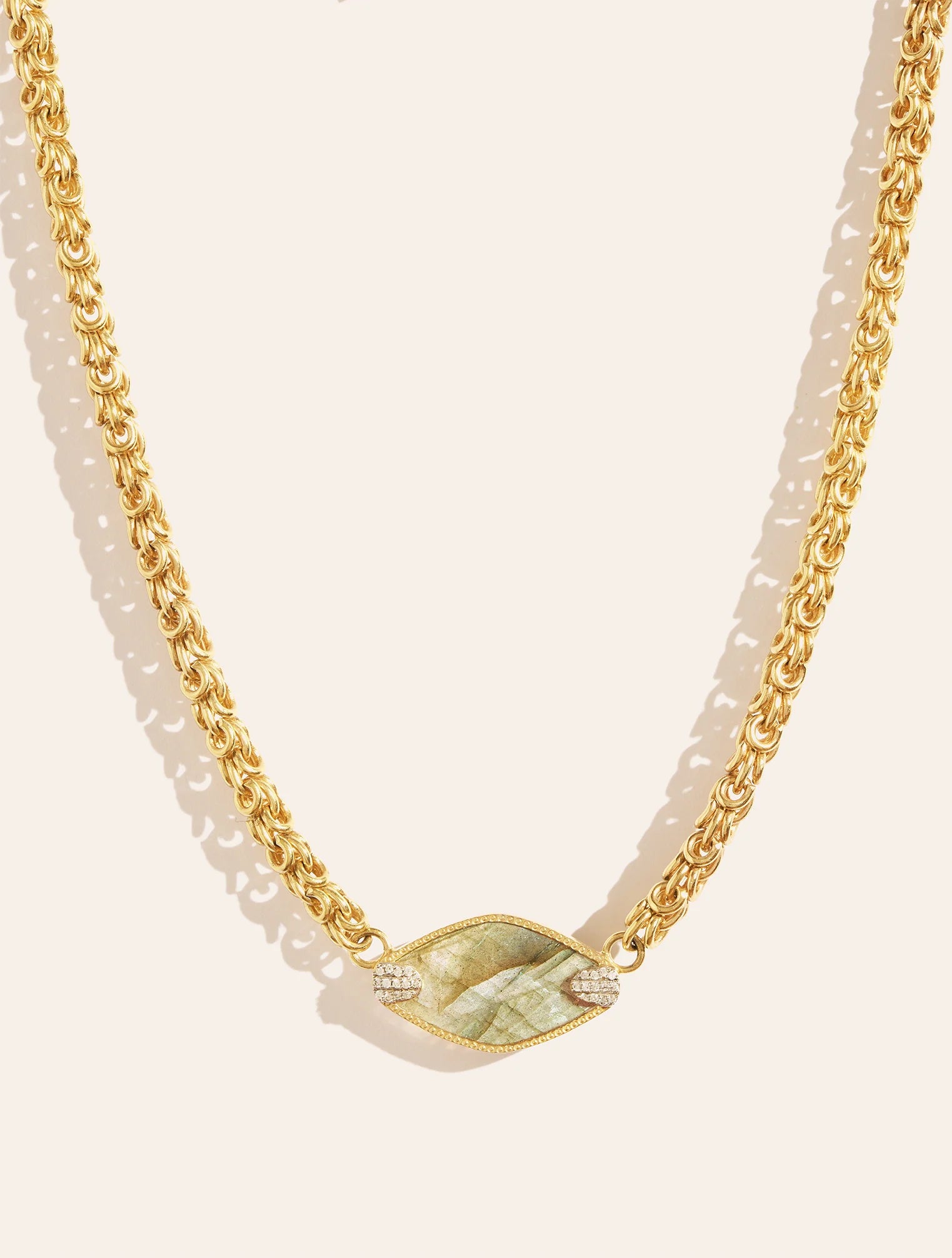 Collier Mayan – Labradorite