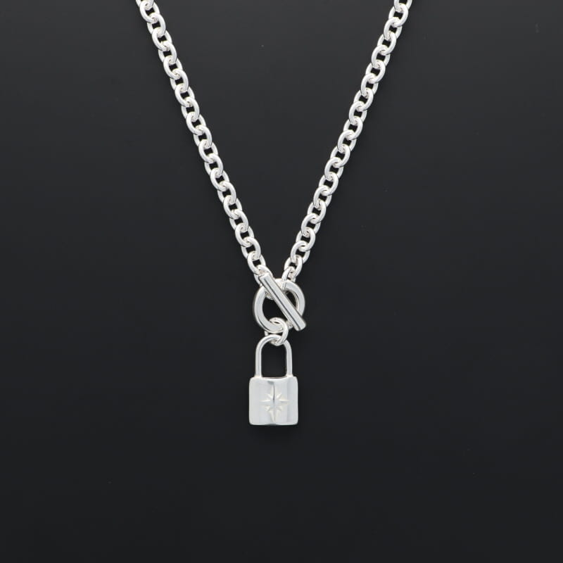 Collier en plaqué argent
