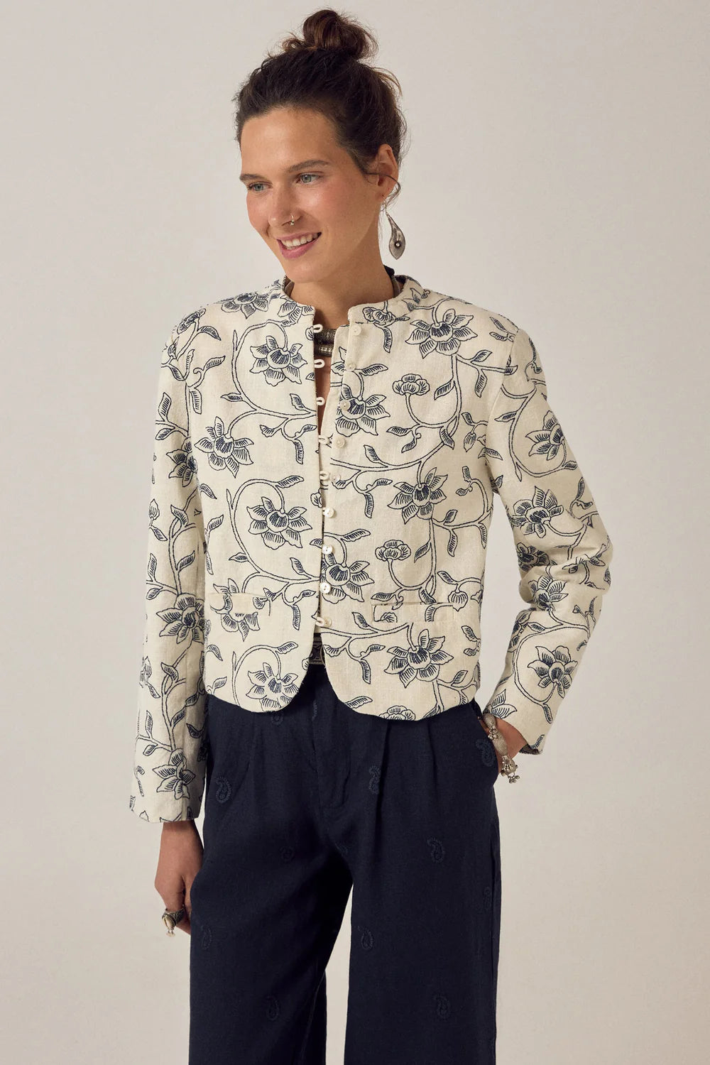Masako Jacket White Fuji