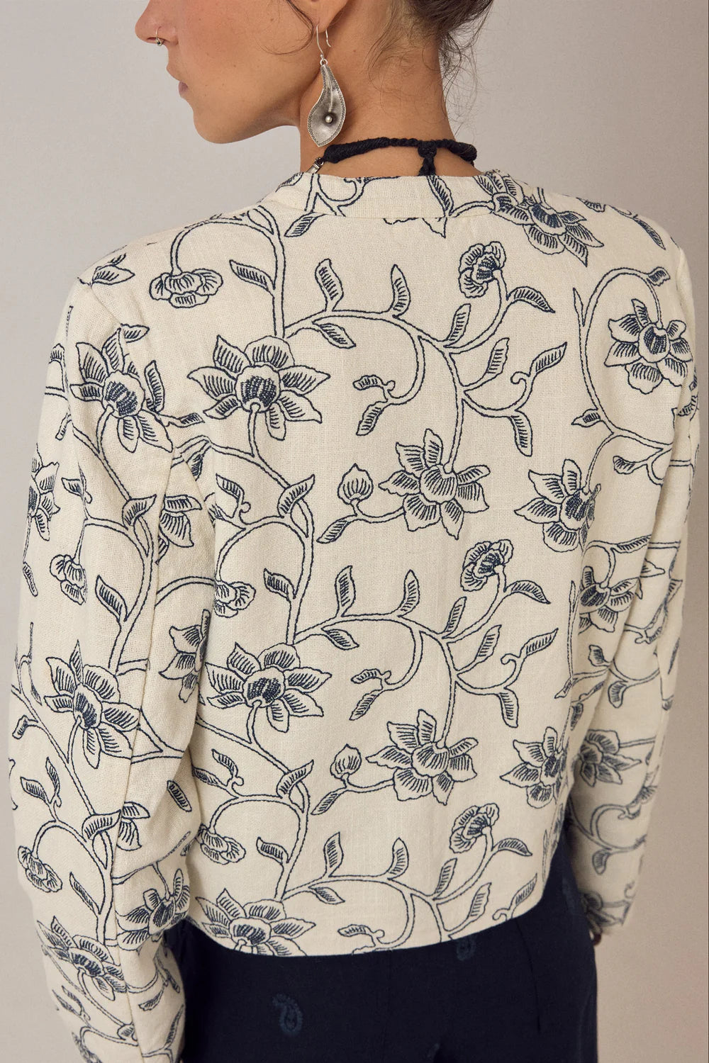 Masako Jacket White Fuji