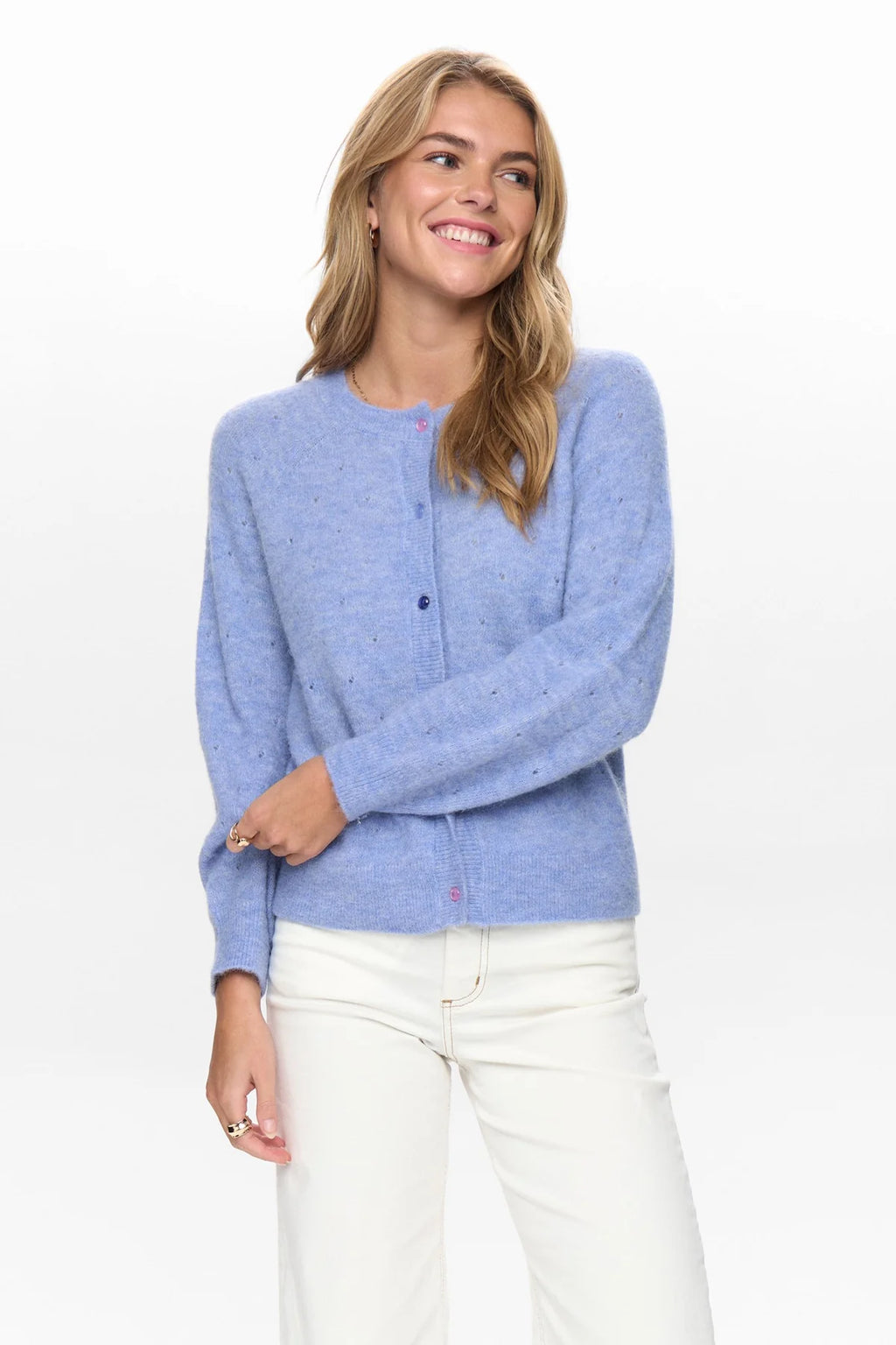 Nurietto pointelle cardigan