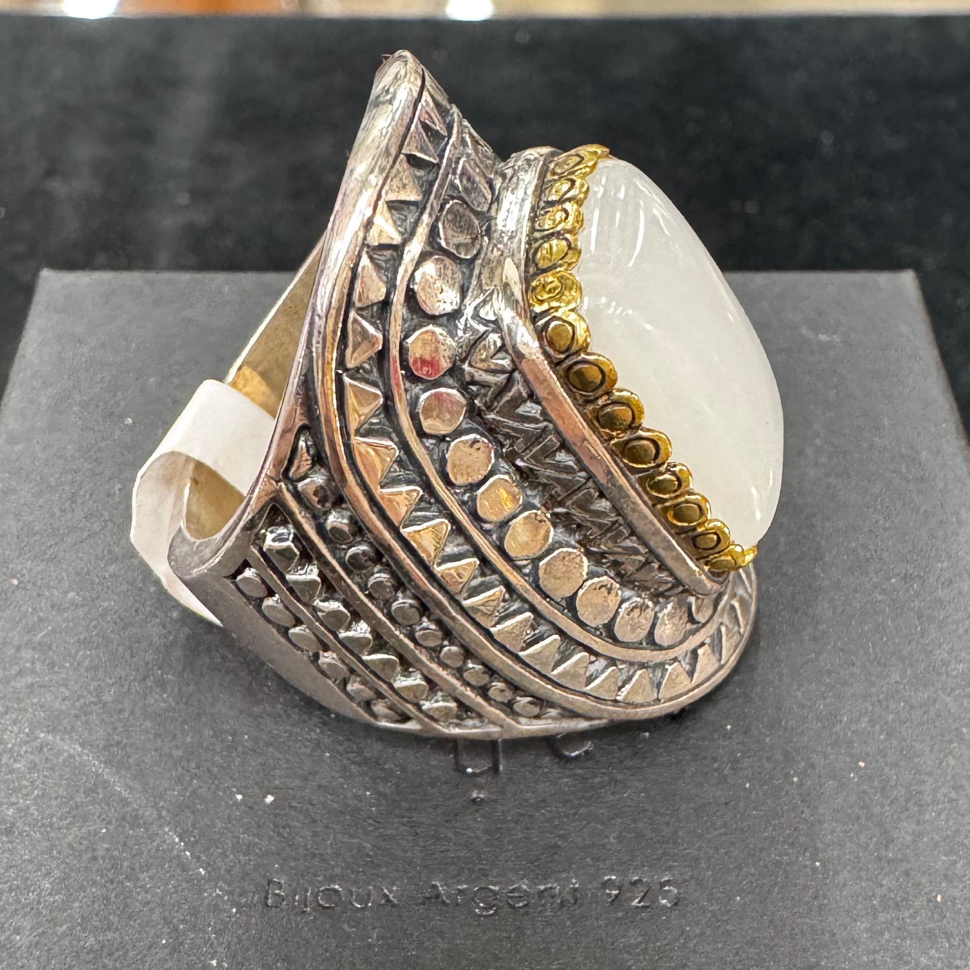 Bague Pierre de Lune – Jalan (Taille 60)