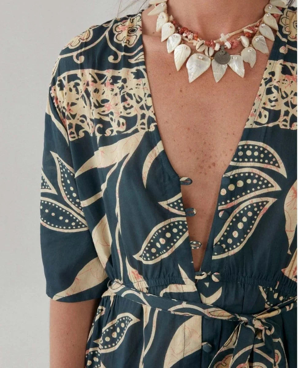 Samuelle dress angaga blue