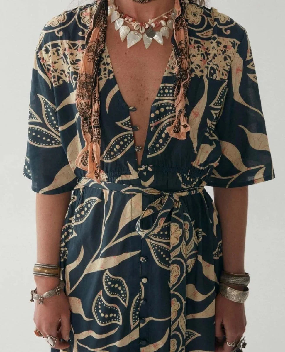 Samuelle dress angaga blue