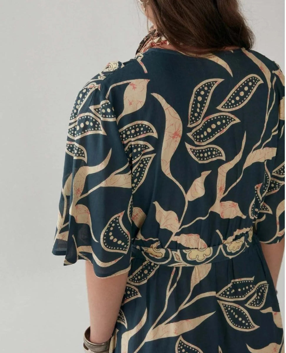 Samuelle dress angaga blue