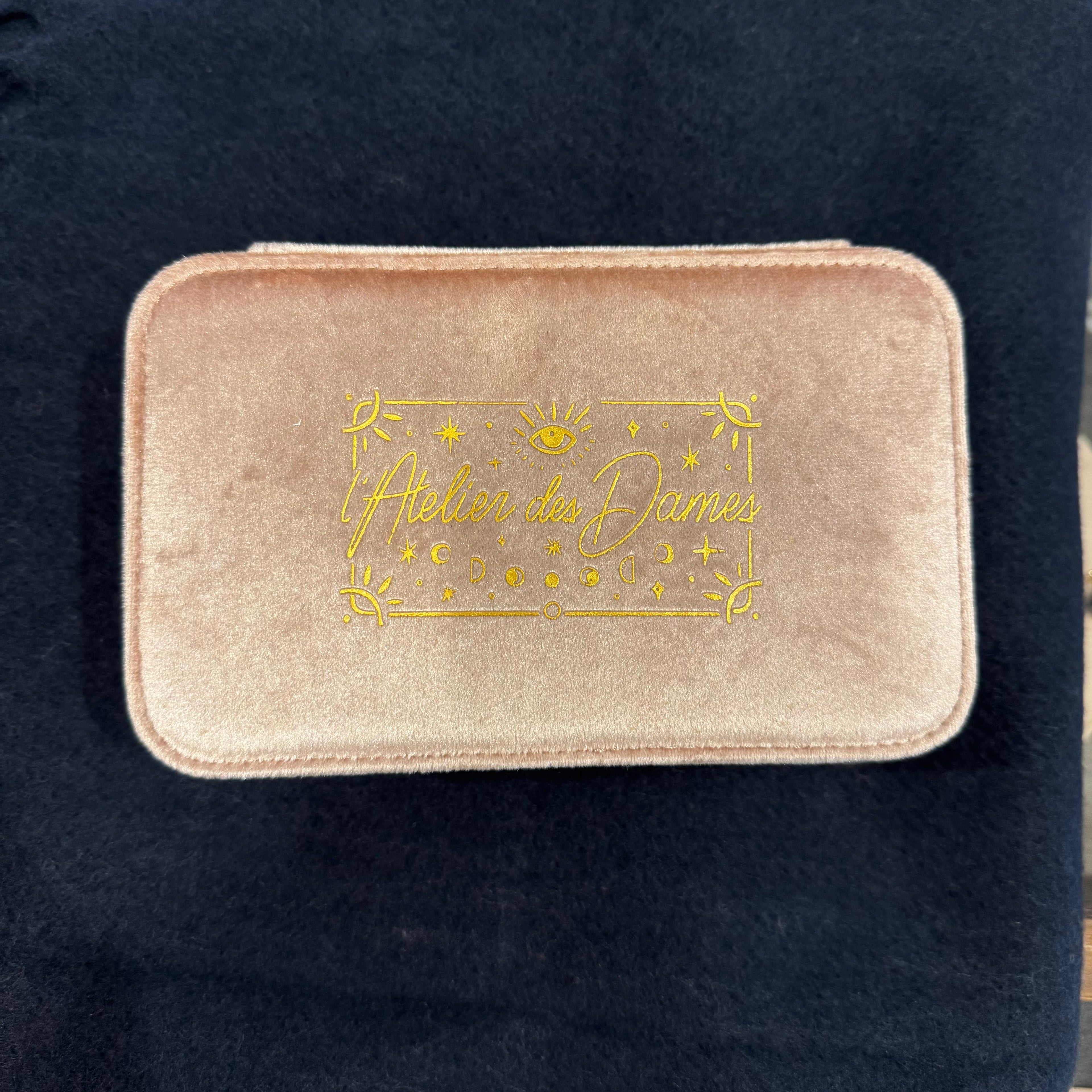 Boîte à Bijoux Élégante en Velours