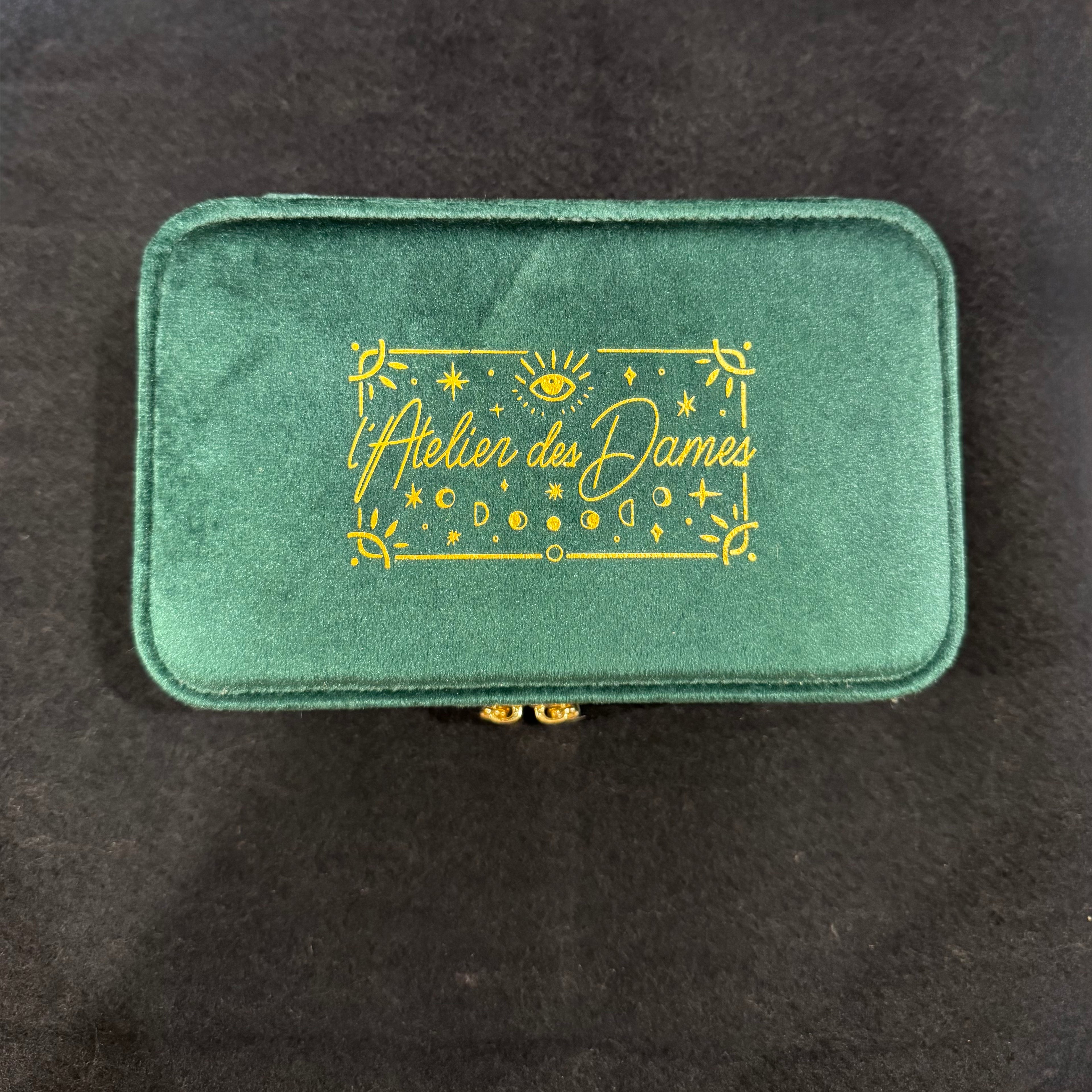 Boîte à Bijoux Élégante en Velours