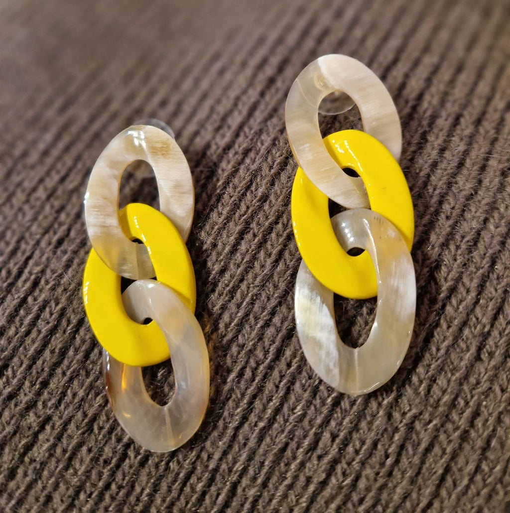 Boucles d’oreilles Anbezt – Corne de buffle