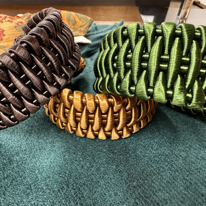 Bracelet en soie marocaine - Taille ajustable