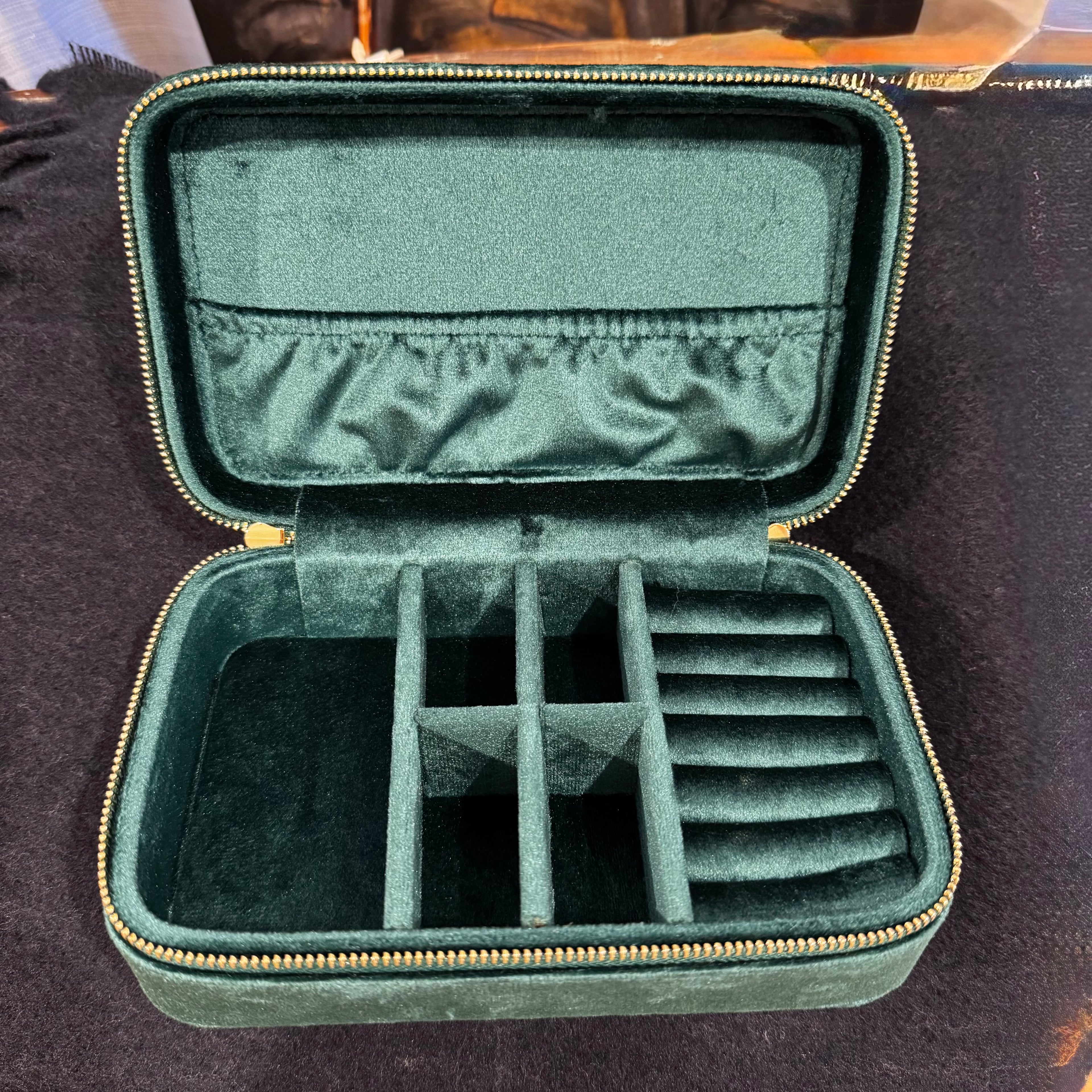 Boîte à Bijoux Élégante en Velours