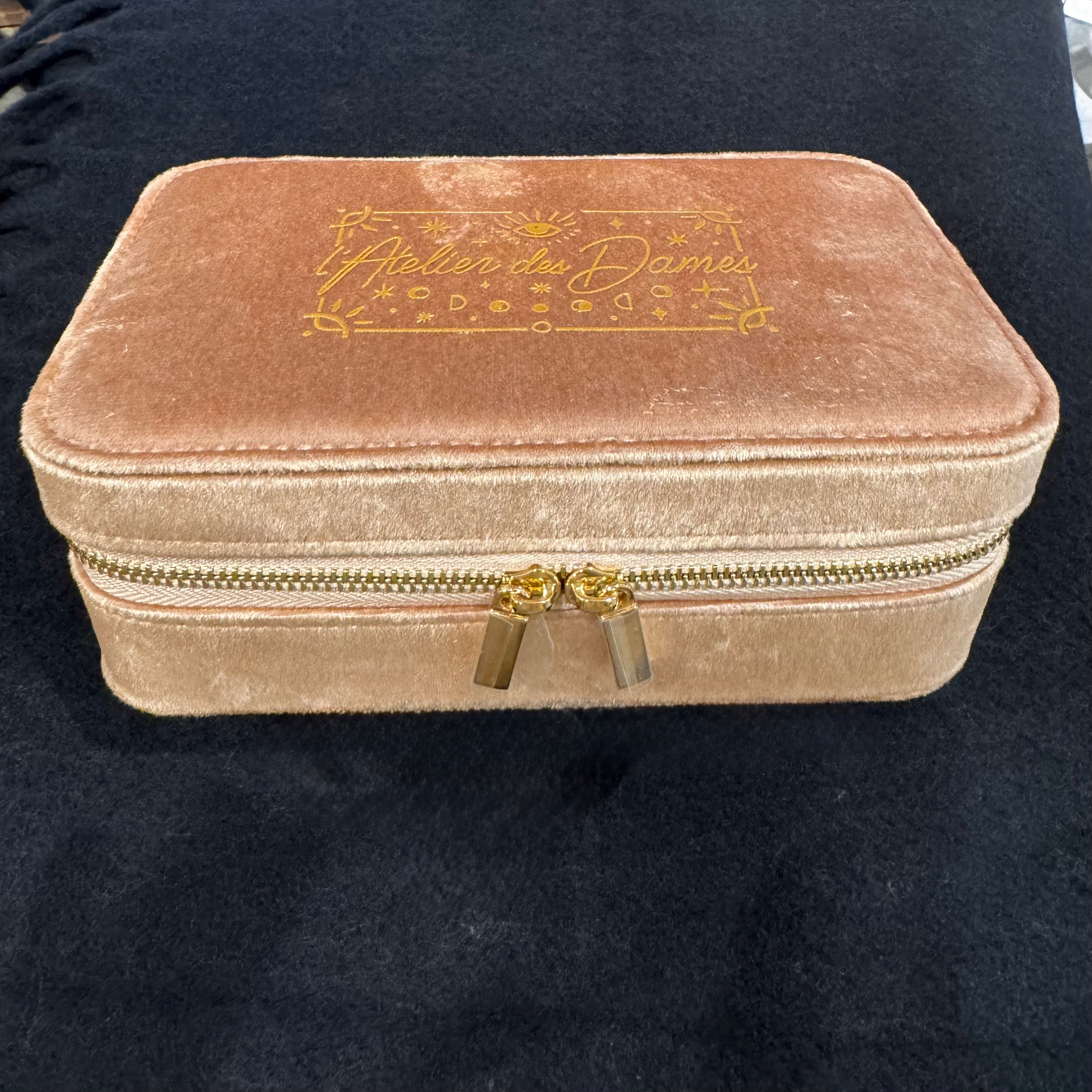 Boîte à Bijoux Élégante en Velours