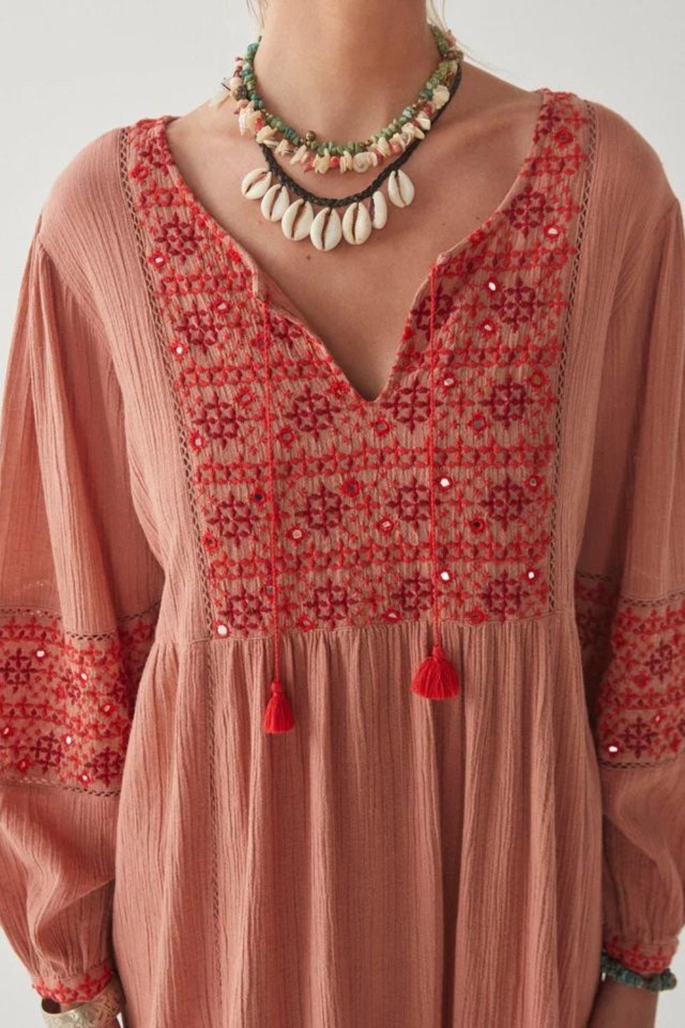 Nisha dress Light Rock