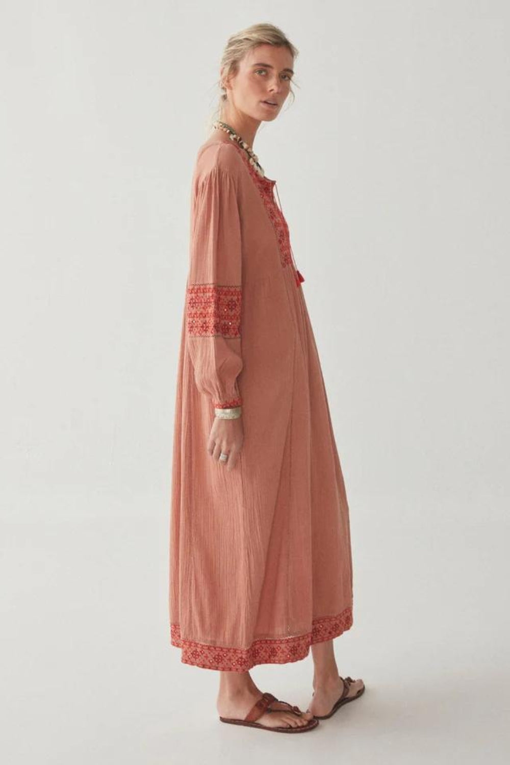 Nisha dress Light Rock