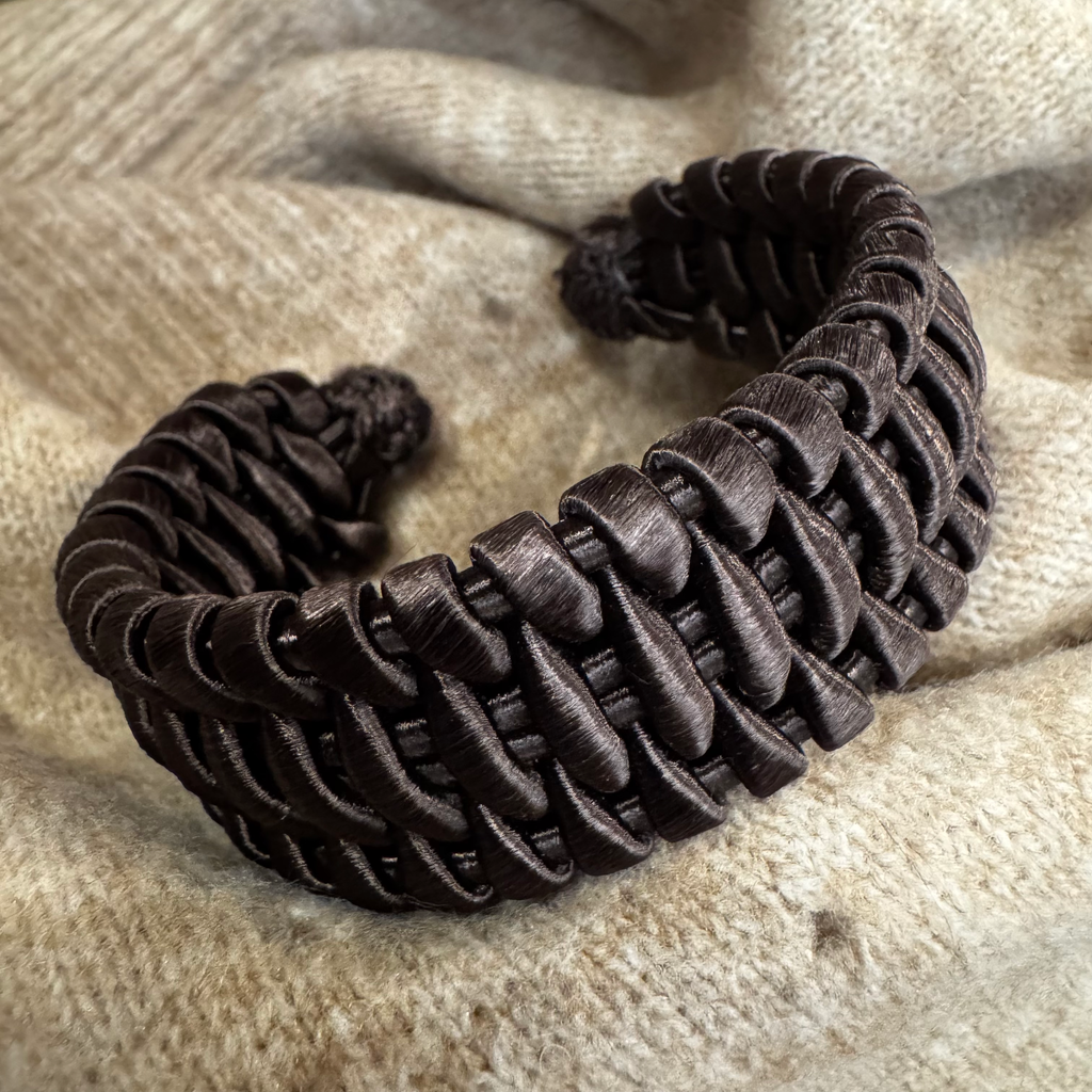 Bracelet en soie marocaine - Taille ajustable